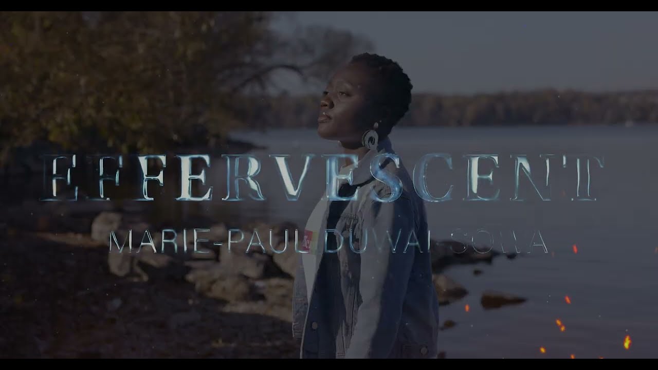 Title card from Effervescence: The Visual Poetry Experience